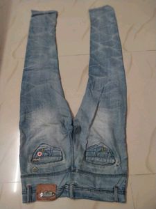 Light Wash Denim Jeans