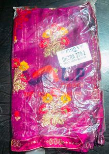 Embroidered Saree with Blouse
