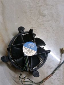 Intel CPU Cooler Fan working ok only body damage