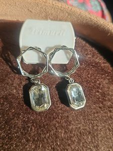 Silver Tone  Earrings