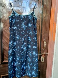 Floral Print Spaghetti Strap Dress