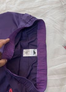 Adidas Men's Purple Running Shorts
