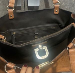 DKNY Leather Shopper XL Tote (Authentic)