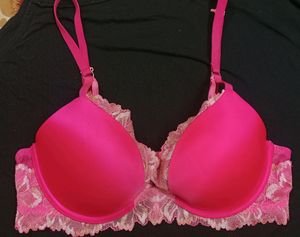 LASENZA Hot Pink Lace Push up bra