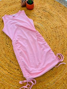 Peach Party Dress