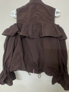 B1G1 Ruffled winter Shoulder top