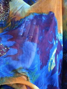 Vibrant Printed Kaftan Dress