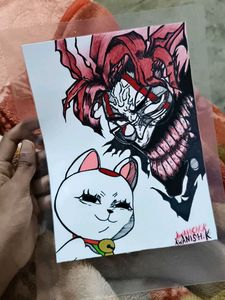 Unique Hand-Drawn Art Piece