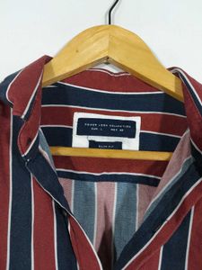 Multi Color Striped Shirt Men's