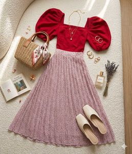 Cute Floral Skirt