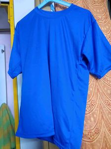 Men/ Women Blue T-Shirt