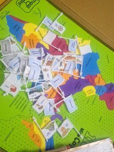 Mapology India Map Puzzle &amp; Flashcards