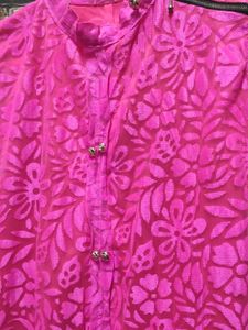 Pink Floral Top