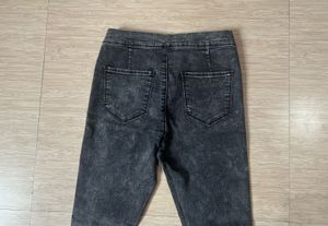 New Acid Wash Ripped Skinny Jeans