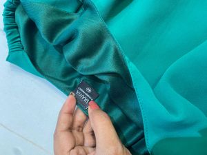 Emerald Green Tiered Flowy Top