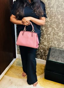 Da Milano Stylish Purple Handbag