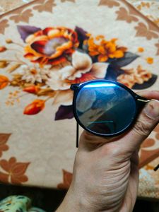 Cool blue tint goggles