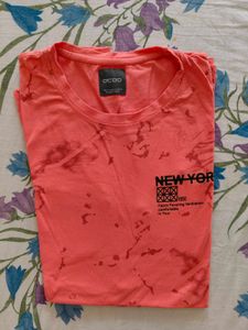 Men Coral Graphic T-Shirt
