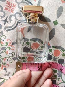 Mild floral feminine Perfume Empty Bottle