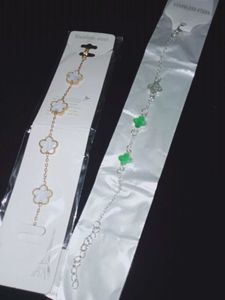 Elegant Flower Charm Bracelets