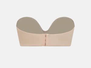 Strapless Beige Bra