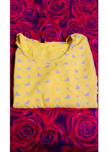 Yellow Kurti For Women