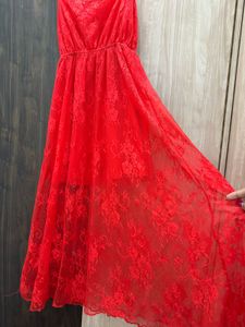 Red Lace Dress