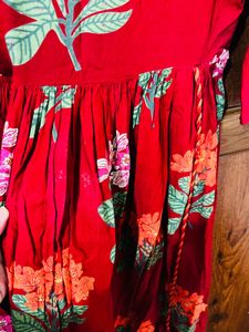 Red  suit set