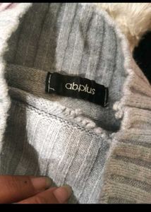 Cropped Knit Sweater