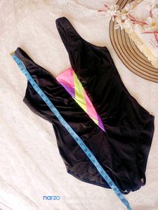 Stylish Black One-Piece Swimsuit