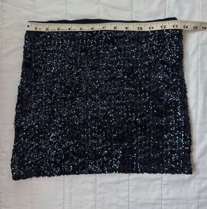 Sparkling Sequin Mini Skirt
