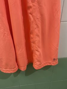 Adidas Orange Sleeveless Athletic Dress