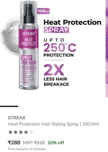 Havells Hair Straightening Brush with heat protect