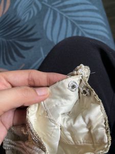 sequin pouch