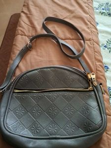 Gray color bag in elegant look