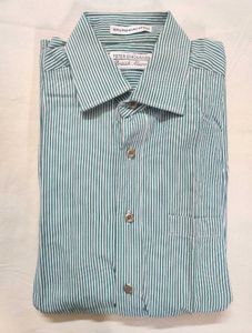 🆕 Peter England Striped Cotton Shirt