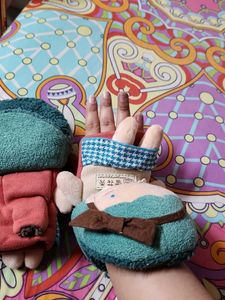 Cute Doll Plush Gloves