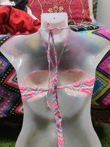 Heavy Paded Knot Bra