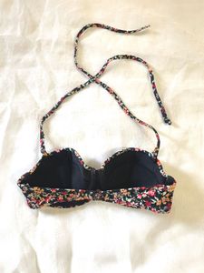 Floral Print Bikini Top