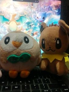 4 pokemon keychain set