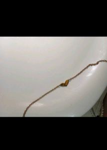 Gold Heart Pendant Necklace