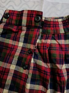 Stylish Checkered Skirt