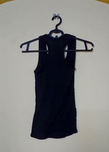 Black Racerback Tank Top