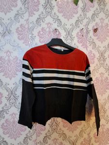 Striped Long Sleeve Top