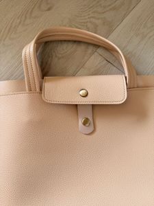 Stylish Faux Leather Handbag