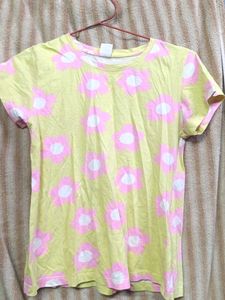 Cute Yellow Floral T-Shirt