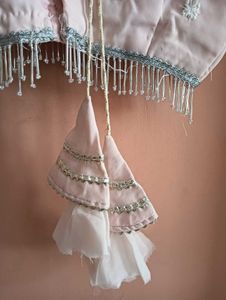 Elegant White Chikankari Lehenga Skirt