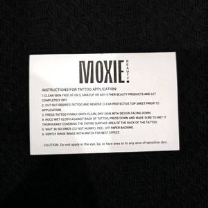 MOXIE BEAUTY TATTOO ✨