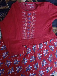 Baby Frock Pure Cotton 🦋🦋