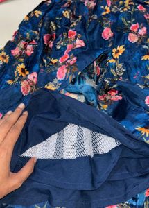 Floral Print Designer lehenga and blouse
